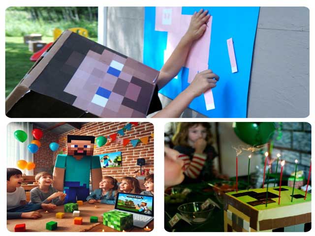 Minecraft Szülinapi Zsúr